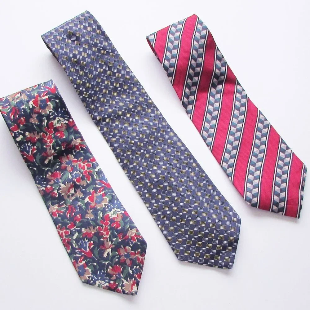 Men's Designer Silk Tie Bundle